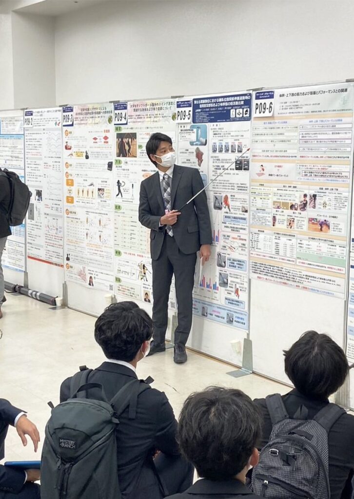 第10回日本スポーツ理学療法学会でポスター発表をしました。